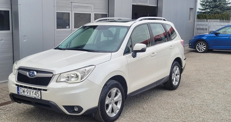 Subaru Forester cena 35900 przebieg: 218000, rok produkcji 2013 z Wrocław małe 631